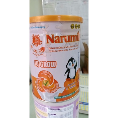 Sữa bột tăng chiều cao và trí não cho bé Narumil 900g, sữa y tế, giúp bé tăng cân