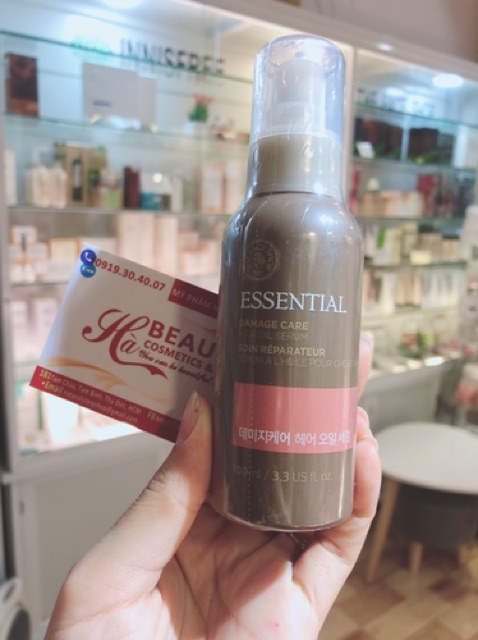 (AUTH_Korea)Serum dưỡng tóc DAMAGE Care Hair Oil SERUM The Face Shop | BigBuy360 - bigbuy360.vn