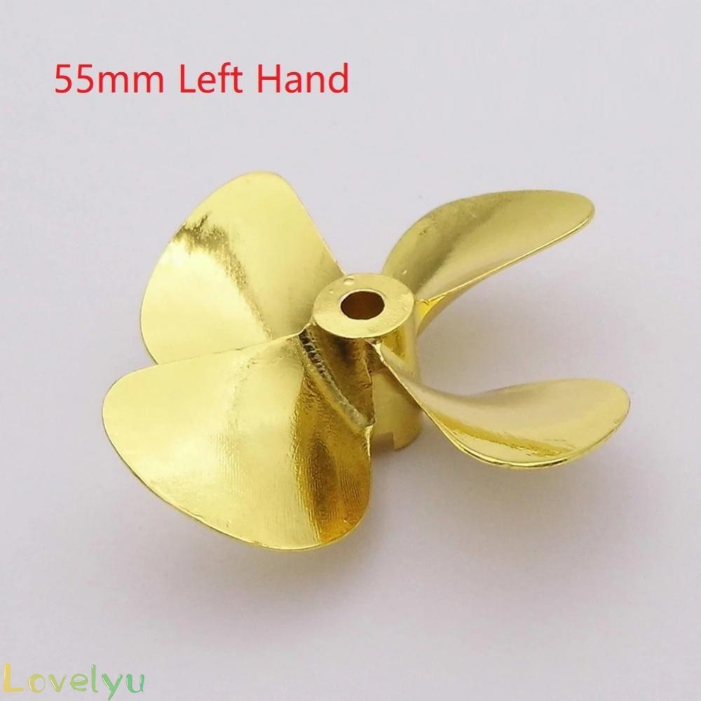 1 Cánh Quạt Kim Loại Thay Thế 4mm 55mm / 60mm Cho Máy Bay Điều Khiển Từ Xa