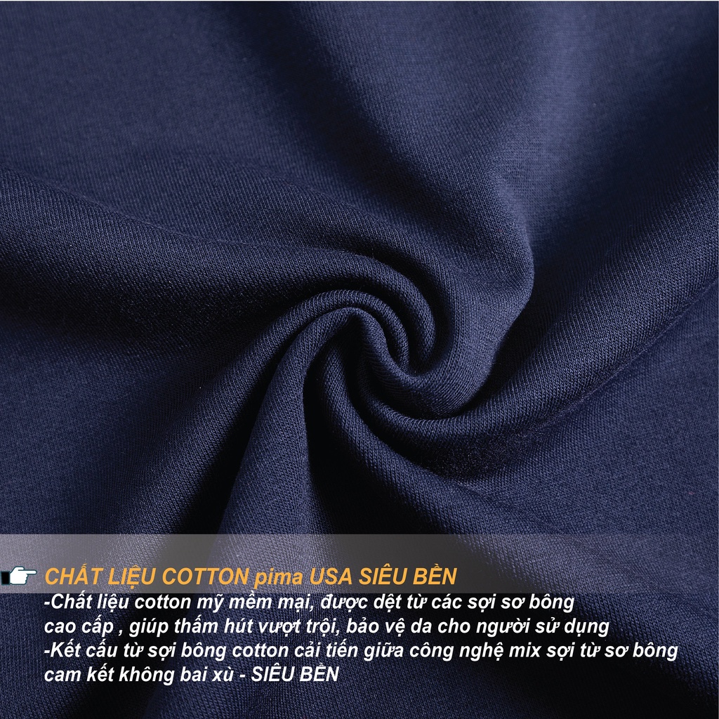 Bộ quần áo nỉ nam mặc nhà GRAYHOMME chất Cotton PIMA cao cấp siêu bền , mềm mịn không bai xù, giữ ấm tốt - BN003
