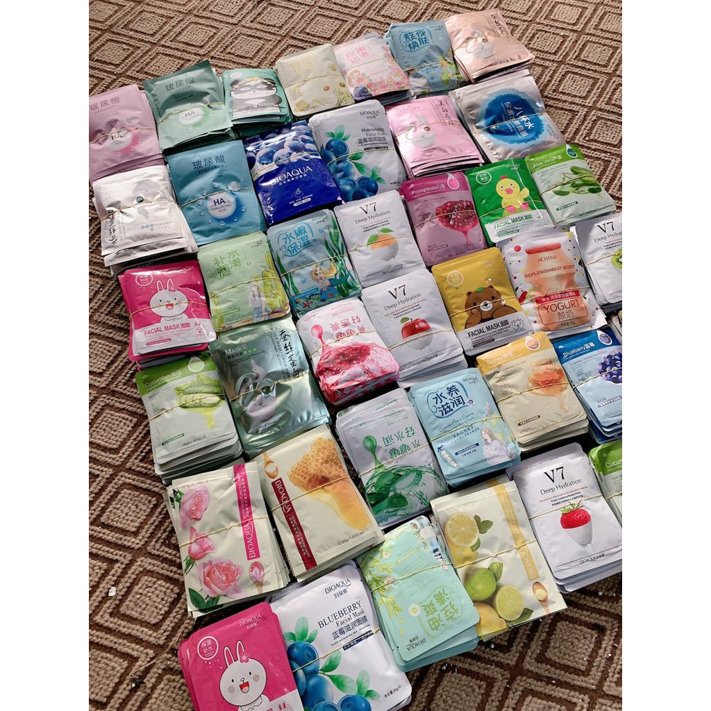 Combo mix 50 miếng mặt nạ nội địa trung B117