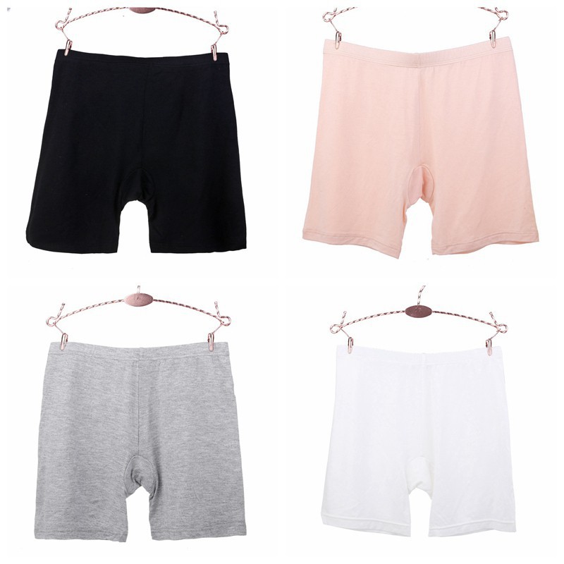 Quần cotton thoáng mát mặc trong váy giữ an toàn cho nữ