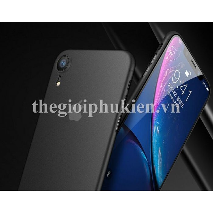 Ốp lưng lụa iPhone XR chính hãng Memumi siêu mỏng 0.3mm