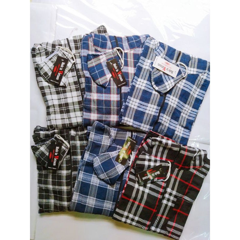 [CARO 2 LỚP] Áo chống nắng Mẫu 6 cho nam | ☀️ Áo Kẻ Caro CỰC CHẤT Mùa Hè 2021 ☀️ | BigBuy360 - bigbuy360.vn