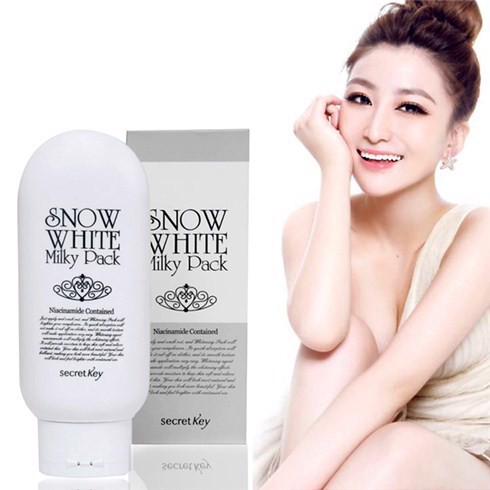 Kem tắm trắng mặt và toàn thân Snow White Milky Pack