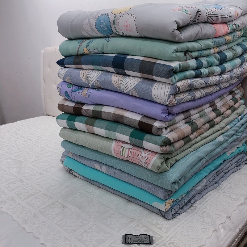 Chăn Hè Thu Đũi Nhập Khẩu Lót Bông Siêu Mềm Mại Size 2mx2m3