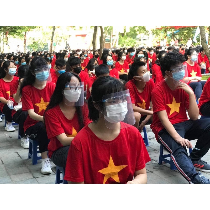 Kính gọng chống giọt bắn Face Shield an toàn cho cả gia đình