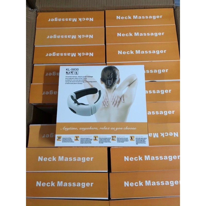 Máy massage cổ vai gáy 3D thông minh