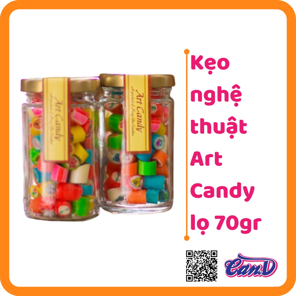 Kẹo nghệ thuật Made in Candy VN lọ 70gr