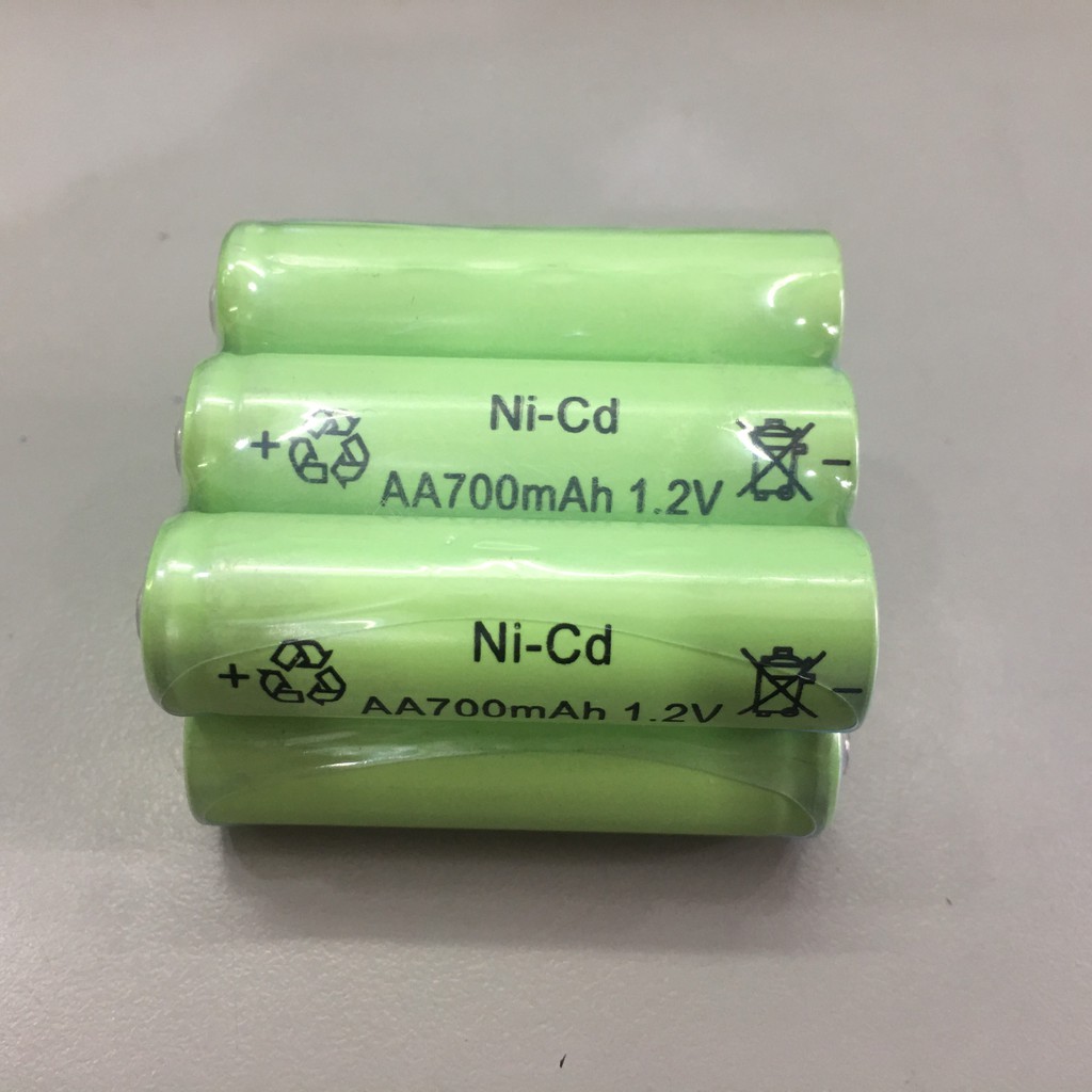 Pin tiểu sạc AA700mah / AAA1000mAh - Pin tiểu AAA Panasonic dùng cho điều khiển