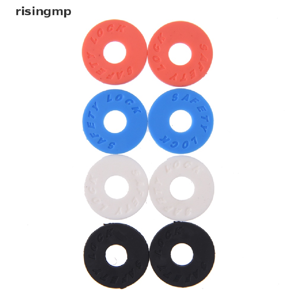 Set 4 Vòng Đệm Cao Su Chuyên Dụng Cho Dây Đeo Đàn guitar Điện / bass ♨Nóng Bỏng