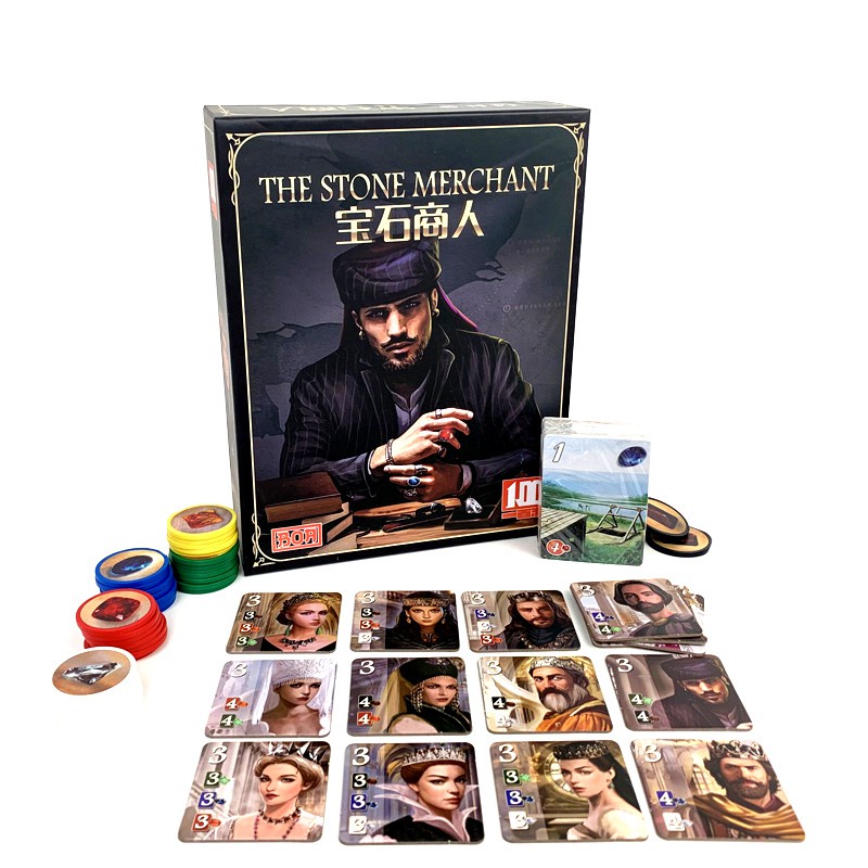 Trò Chơi Splendor, Thu Thập Đá Quý Board Game Chiến Thuật Chất Lượng Cao