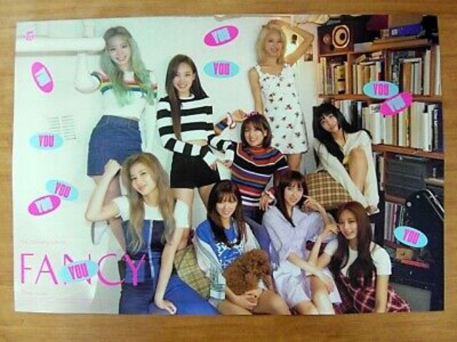 POSTER TWICE OFFICIAL - What is love, Summer nights, Fancy, Feel Special, Yes or yes