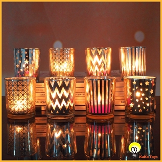 Đế nến thủy tinh dành cho trang trí nhà/tiệc tùng/tiệc cưới