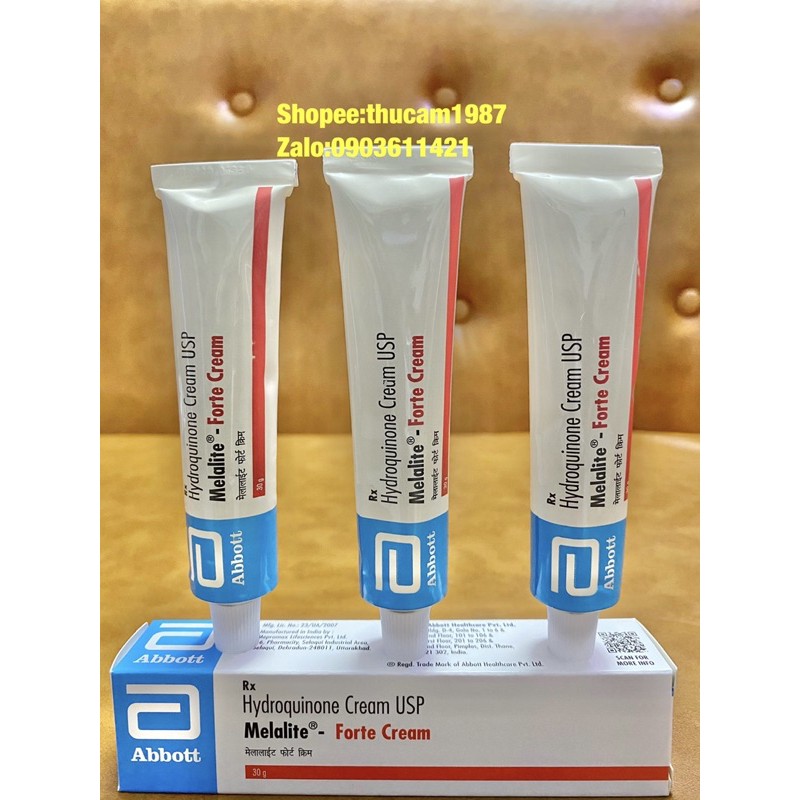 Kem loại bỏ thâm, nám, tàn nhang Hydroquinone 4% - Abbott Ấn Độ 30g, | BigBuy360 - bigbuy360.vn