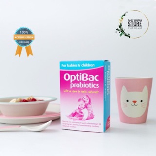 Men vi sinh Optibac Probiotics bổ sung lợi khuẩn cho đường ruột hộp 30 gói
