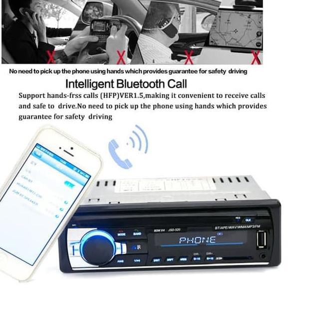 Thiết Bị Nâng Cấp Âm Thanh Bluetooth Đa Năng Cho Xe Hơi Usb Mp3 Fm Radio Điện Thoại