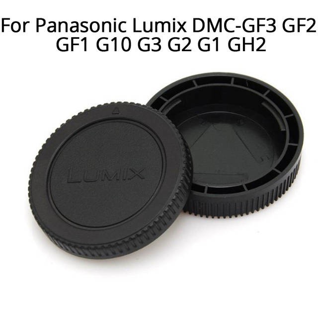 Bộ Cap Body Và Cap Lens Cho May Ảnh M4/3 như Panasonic Gf1 Gf2 Gf3 Gf5 Gf6 Gx1 Gx7 Gh3 M4 / 3