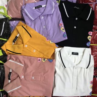 Áo polo tay lỡ băng dán cực cute ❤❤❤🐧🐧