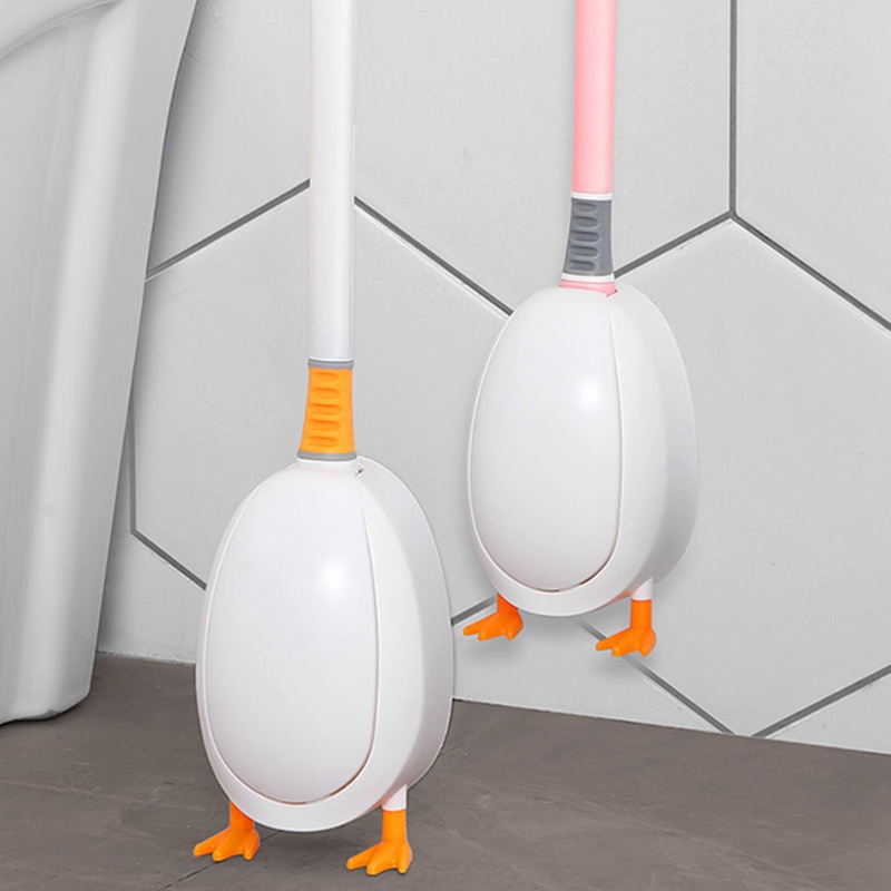 Bàn Chải Vệ Sinh Toilet Bằng Silicone Tiện Dụng