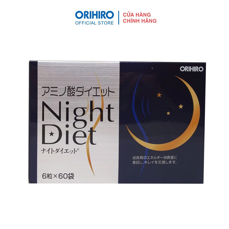 Viên uống giảm cân Night Diet Orihiro hộp 60 gói | BigBuy360 - bigbuy360.vn