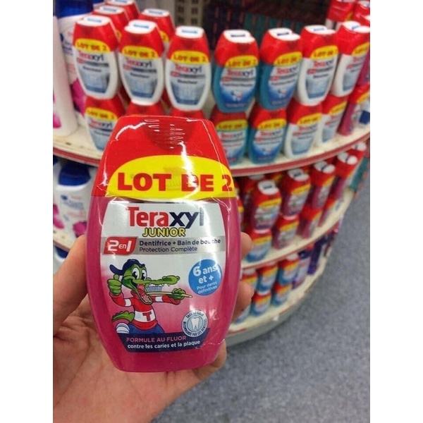 Set 2 kem đánh răng Teraxyl Blancheur 75ml nội địa Pháp - Mivu Shop
