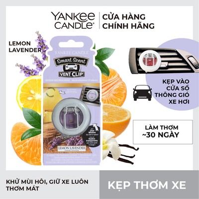 Kẹp thơm xe Yankee Candle - Lemon Lavender