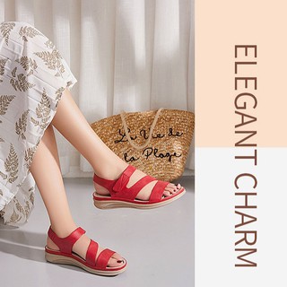 Giày Sandal Đế Dày Chống Trượt Thoải Mái Size Lớn Thời Trang Nữ Trẻ Trung