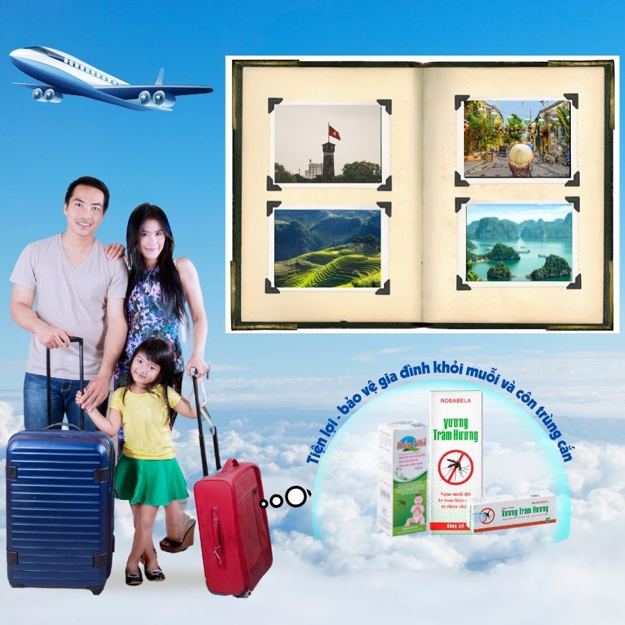 Xịt chống muỗi và côn trùng cho bé Vương Tràm Hương ngăn ngừa muỗi đốt an toàn tiện