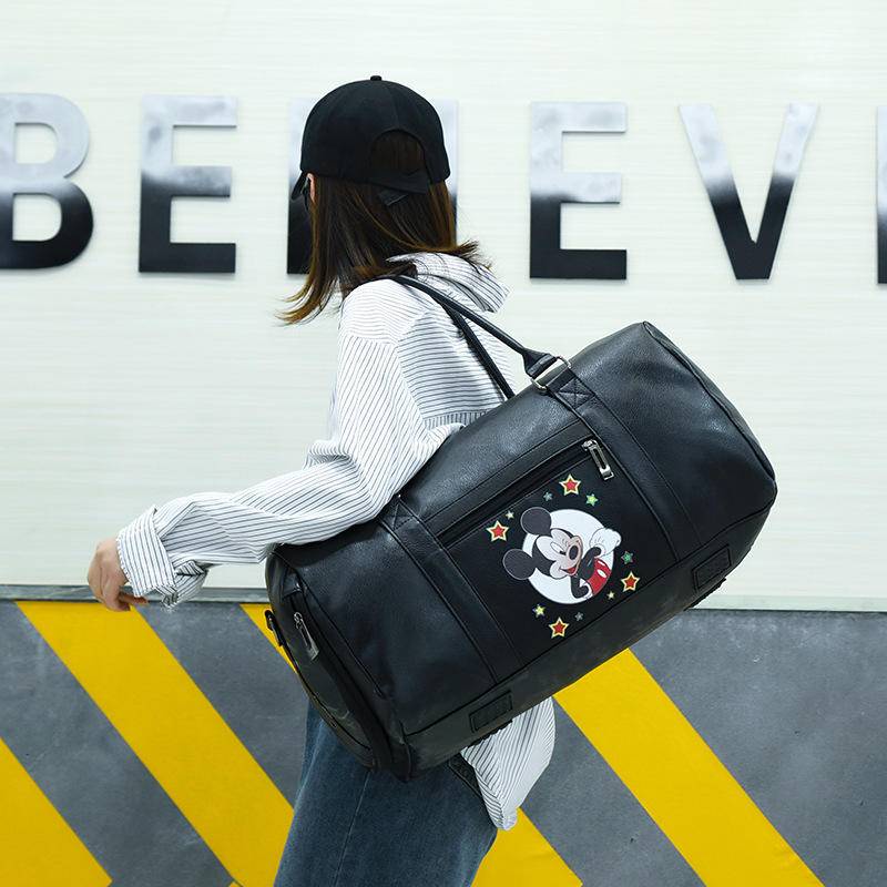 Ang mga lalaki at kababaihan ay nagdadala ng 22 pulgada sa paglalakbay ng bag ng baga na yoga na dry at wet separation fitness bag ang mga lalaki at kababaihan