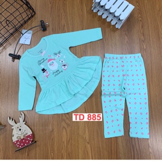 Bộ dài tay bé gái (combo 2 bộ)