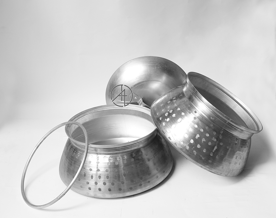 Nồi tráng bánh cuốn truyền thống, làm bánh ướt bánh cuốn tại nhà, nồi nhôm, nồi bánh cuốn gia đình