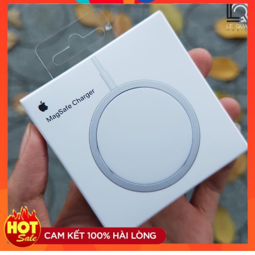 Sạc không dây MagSafe cho iPhone 12 và các dòng máy hỗ trợ sạc không dây