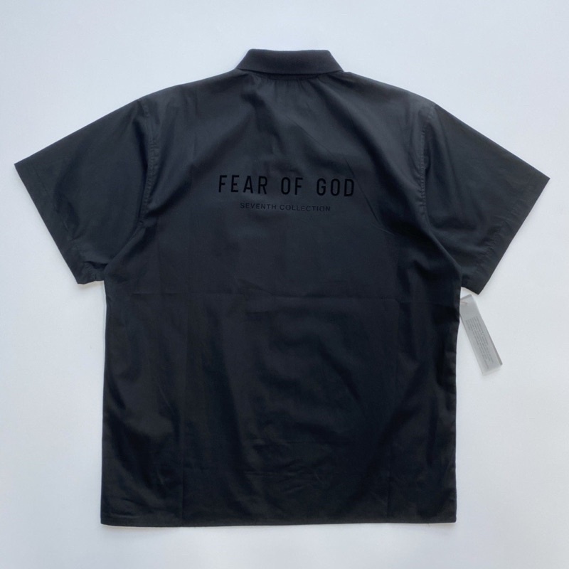 Áo Polo FEAR OF GOD 7th  / polo FOG 7th Black- Áo có cổ Fear Of God