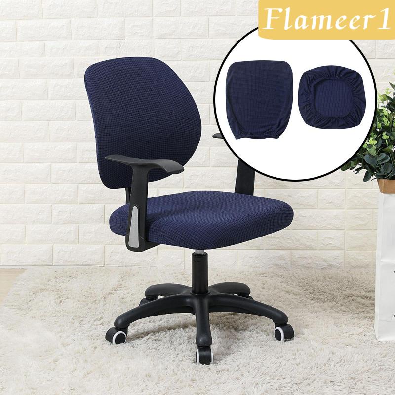 [Flameameer1] Bọc Ghế Xoay Văn Phòng Màu Xanh Đậm