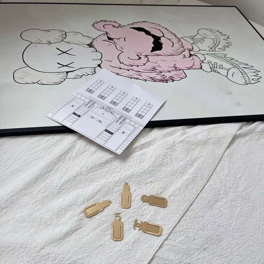 N°Set 5 Bookmark Hình Hoa Trà