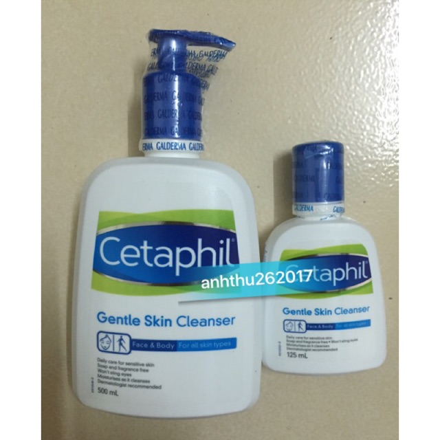 Sữa rửa mặt Cetaphil 125ml/500ml