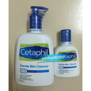 Sữa rửa mặt Cetaphil 125ml/500ml