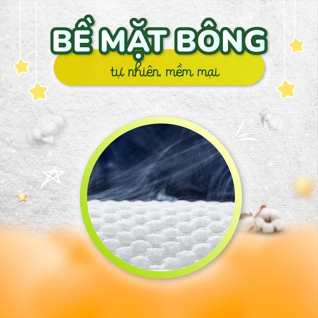[HÀNG CHÍNH HÃNG] Tã bỉm Quần/Dán Mễ Mễ S68/M64/L58/XL54/2XL50/3XL46 Mềm Mỏng Siêu Thấm Khô Thoáng Cho Bé
