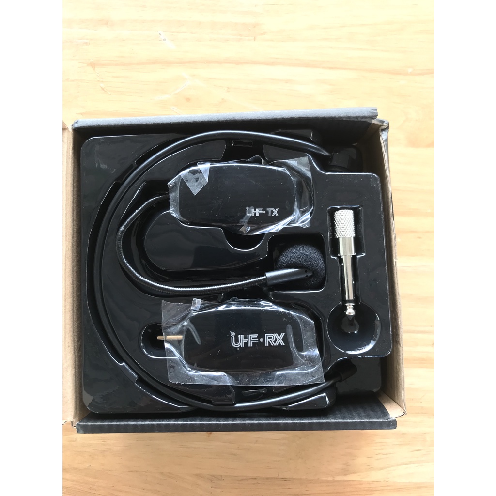 Micro cài tai không dây UHF chuyên dùng cho trợ giảng, giáo viên, âm thanh trung thực, trong trẻo, chất lượng cao