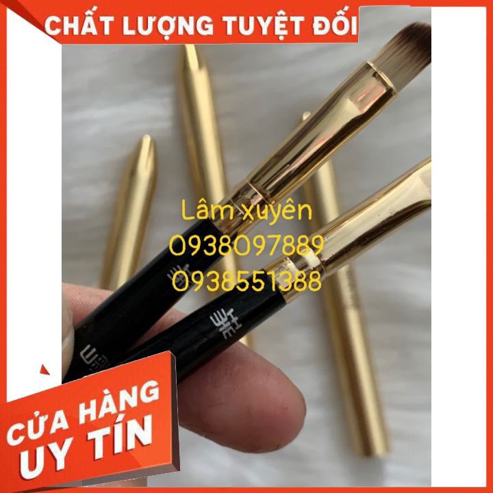 [FREESHIP] Cọ đánh son môi RUIXOU cán vàng, có nắp đậy, nhẹ nhàng tán đều son môi, mang lại vẻ đẹp tự tin cho phái đẹp