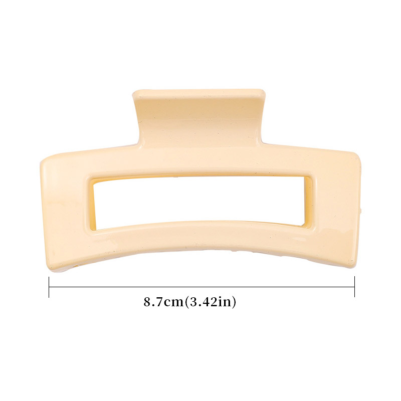 Kẹp tóc bằng acrylic thiết kế đơn giản thời trang