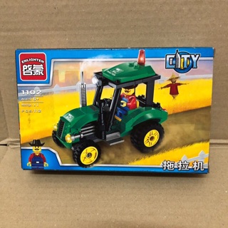 Mẫu mô Hình Lego Enlighten 1102 City Máy Gặt Lúa (112 mảnh)
