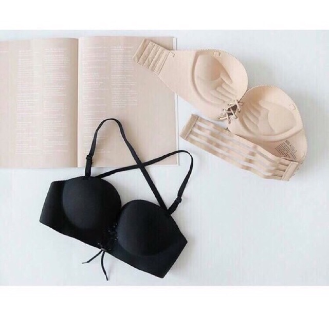 Áo ngực dây rút bàn tay siêu nâng đẩy tạo khe thần thánh, màu da | BigBuy360 - bigbuy360.vn