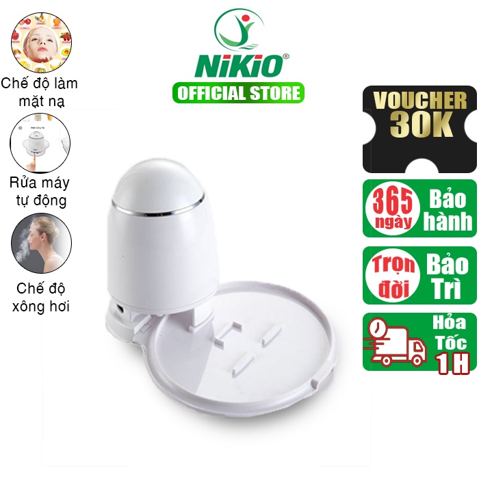 Máy làm mặt nạ trái cây và xông hơi mặt mũi Nikio NK-A026 chính hãng