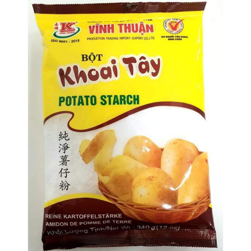 Bột khoai tây VĨNH THUẬN. 340g