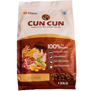 Hạt thức ăn CUNCUN cho chó 1,5kg