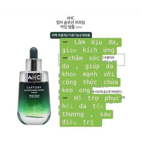 MBC Tinh chất dưỡng da AHC Capture Solution Prime Ampoule các loại: dưỡng trắng, dưỡng ẩm, làm dịu da và chống lão hóa