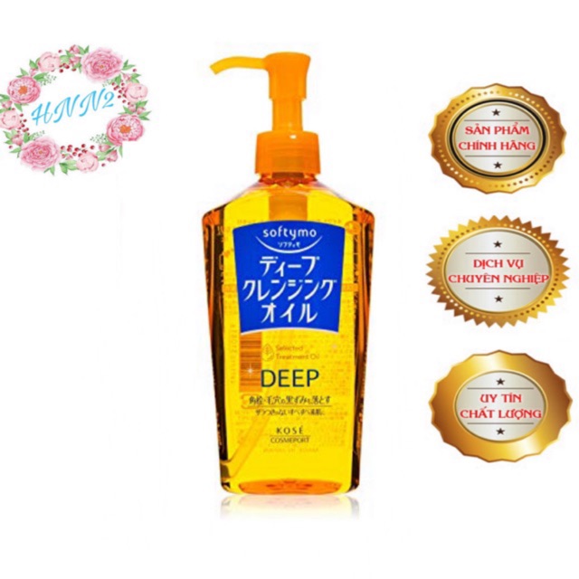 Dầu Tẩy Trang Kose Softymo Deep Cleansing Oil 230ml