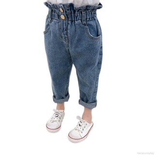Quần jeans co dãn cho bé gái